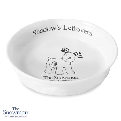 Personalised The Snowdog Pet Bowl £14.99